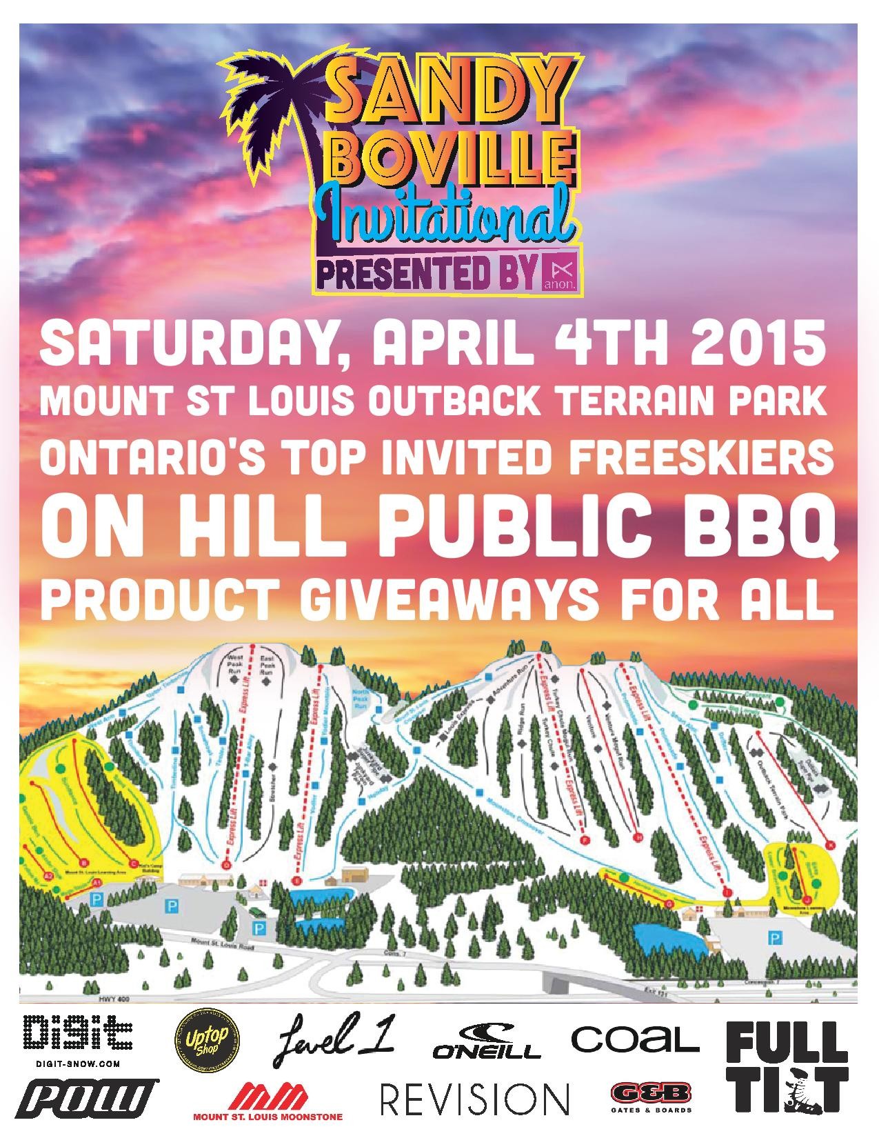 3rd ANNUAL SANDY BOVILLE FREESTYLE SKIING INVITATIONAL AT MOUNT ST LOUIS MOONSTONE - Mount St ...