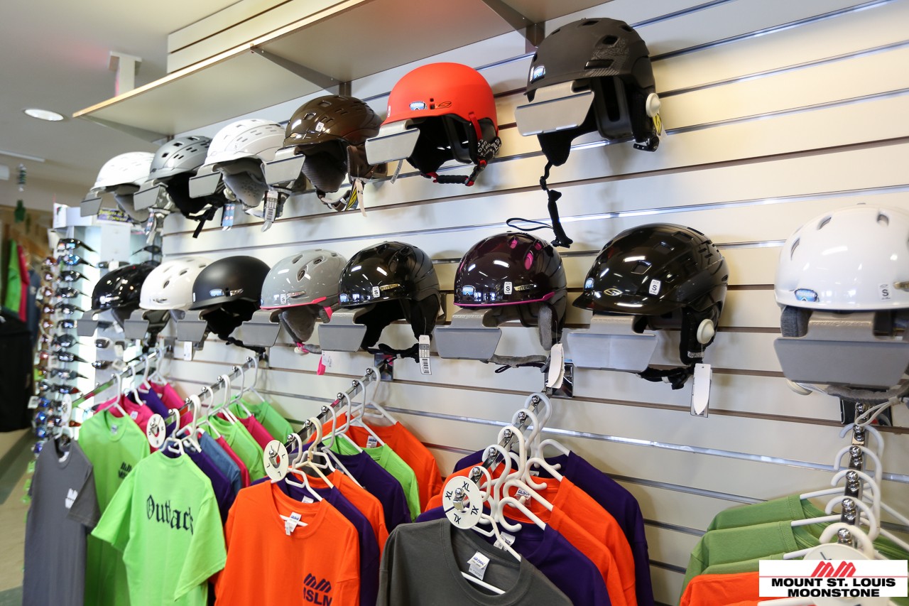 Helmet Sale in the Mount St Louis Boutique - Mount St. Louis Moonstone