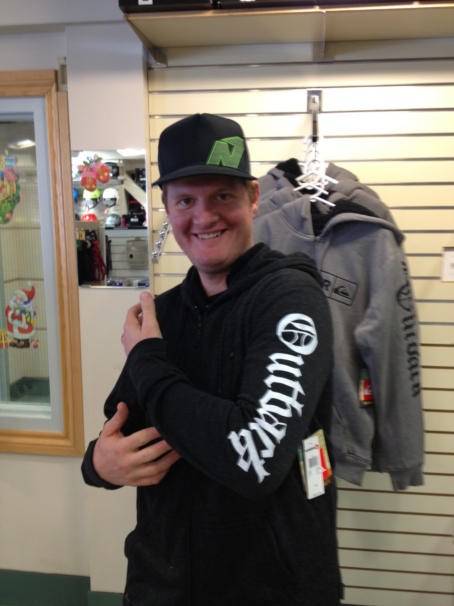 Quiksilver & Outback Hoodies in the MSLM Boutique - Mount St. Louis Moonstone